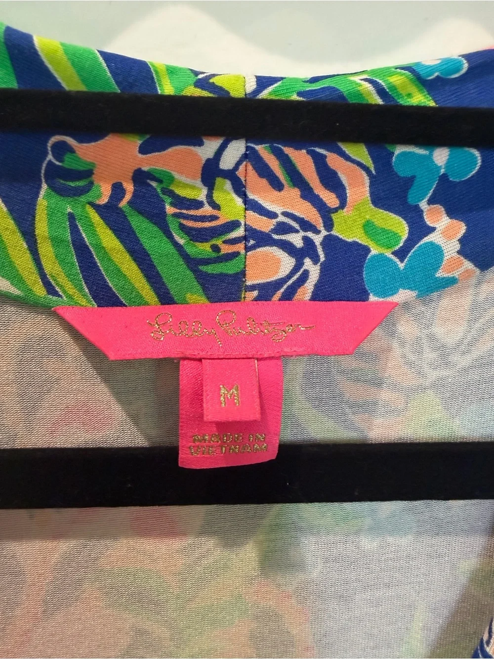 Lilly Pulitzer Pearce Maxi Borealis Blue How You Like Me Prowl - Picture 3 of 5